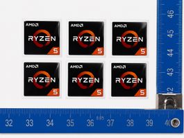 AMD RYZEN 5 AUFKLEBER ¦ STICKER