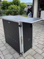 Klapp-Bar DJ-Pult mit Rollen, professionelle Case Bar 