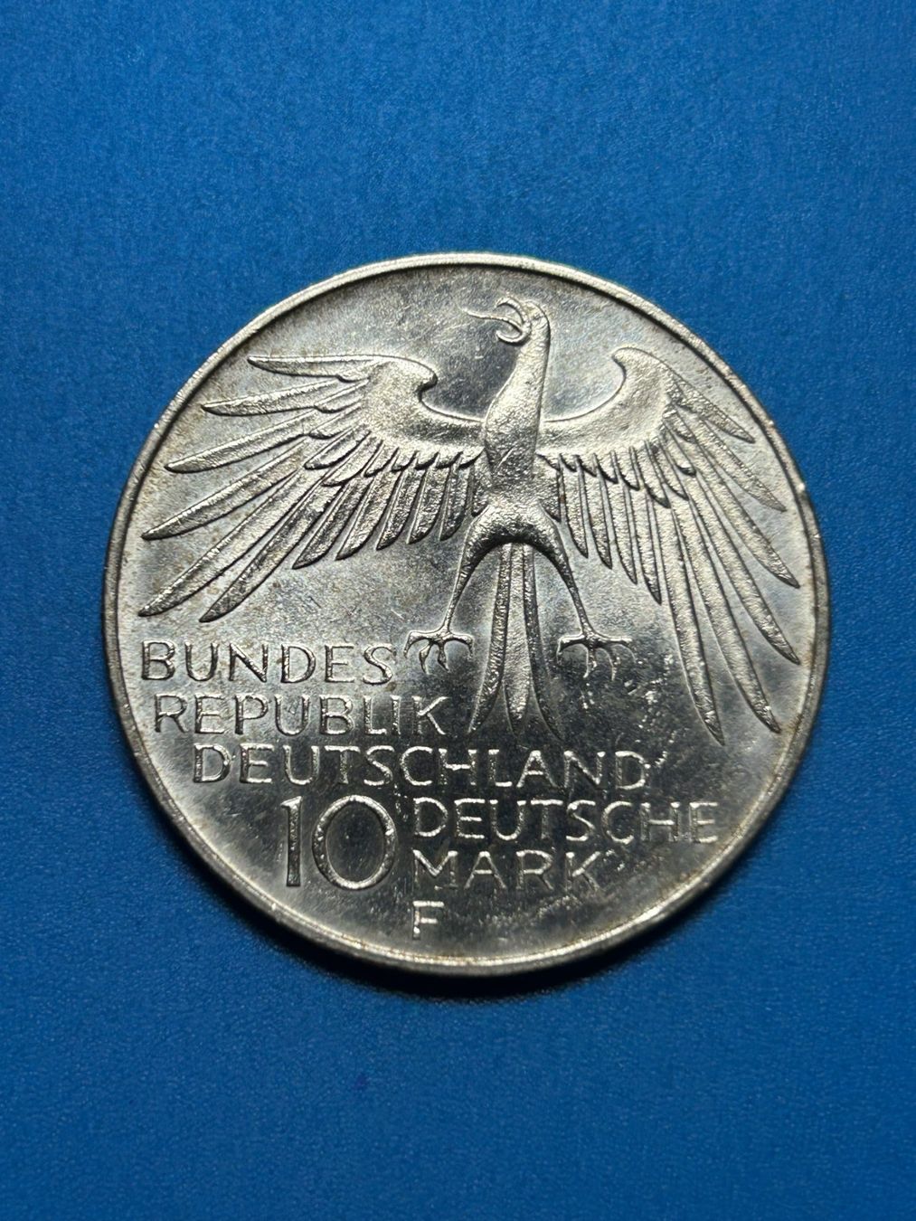 Tutti le monete: 10 Deutsche Mark - BRD - Olympia 1972 – Usato da Kaiseraugst venduto da Pele66
