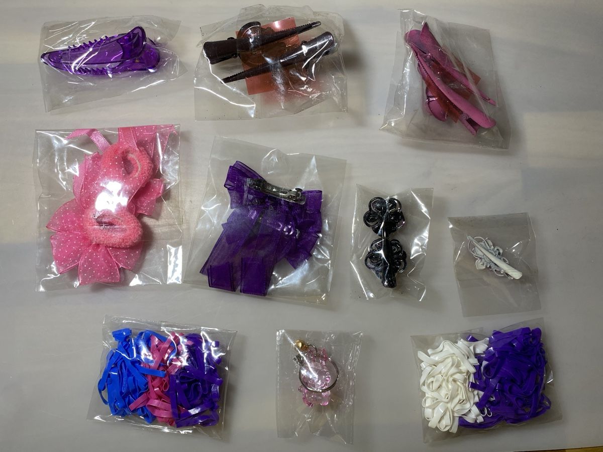Accessori per capelli: Haarschmuck Set in lila und rosa – Nuovo e nell'imballaggio originale da Gretzenbach venduto da LSXS 3