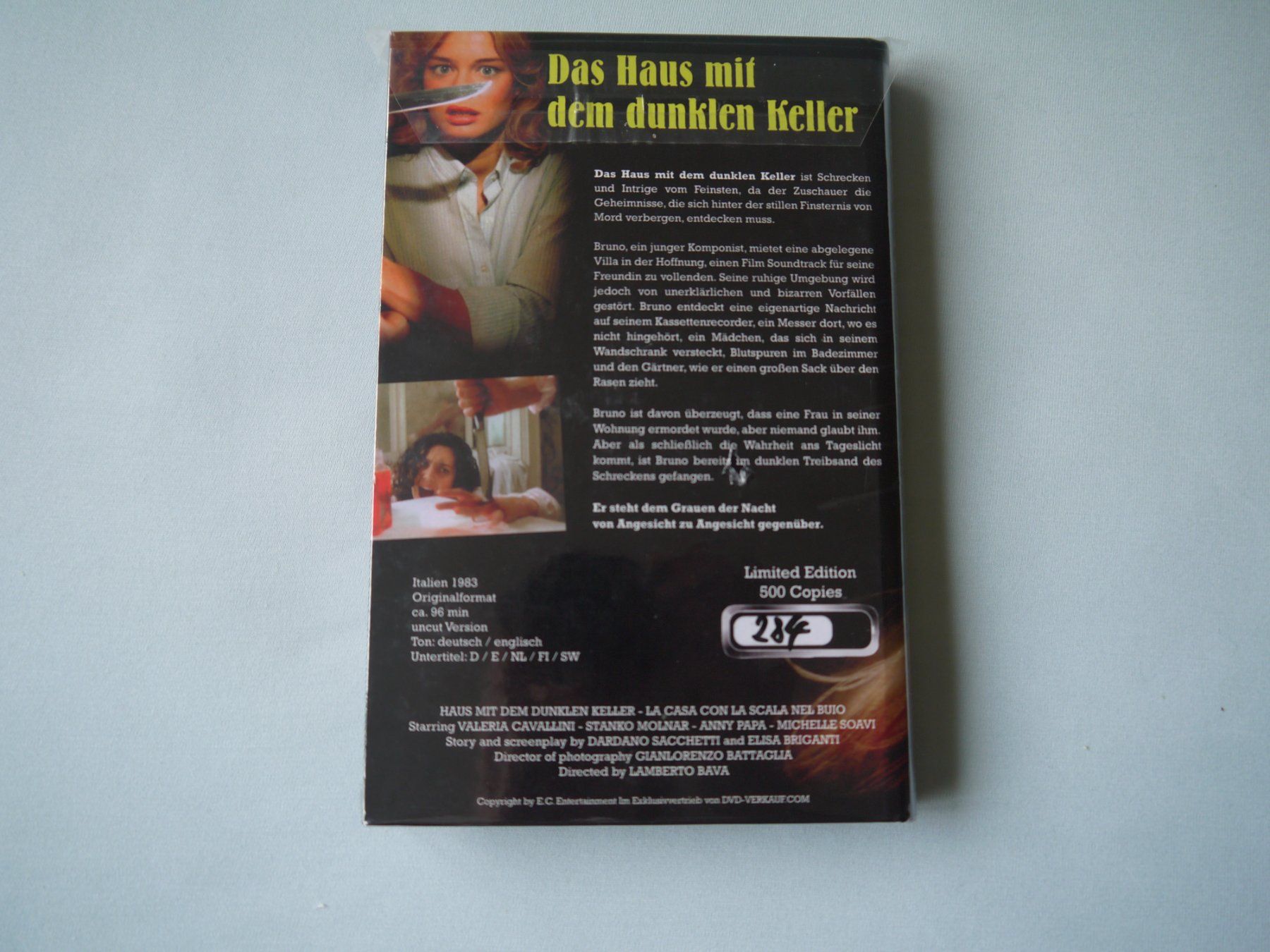 Tutti i DVDs: Das Haus mit dunklen Keller - grosse Hartbox – Usato da Hagendorn venduto da Blaf 1