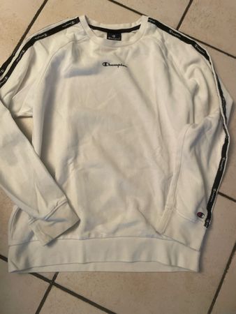 Champion Sweatshirt Weiss Gr.162/168 guter Zustand