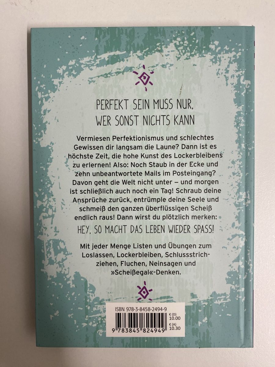 Libri: "Scheiss egal" Buch , nur Abholung – Usato da Sargans venduto da sel85 1