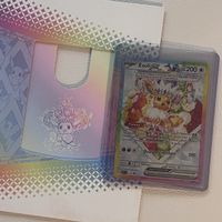 Pokémon Évoli ex + cadre d’exposition