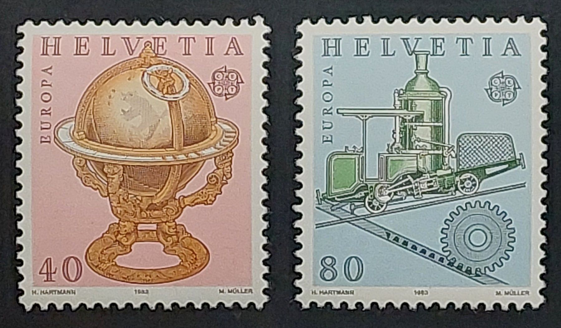 Alle Briefmarken: 1983 Europamarken 698-699** postfrisch – Neu (gemäss Beschreibung) aus Seltisberg von SueJan