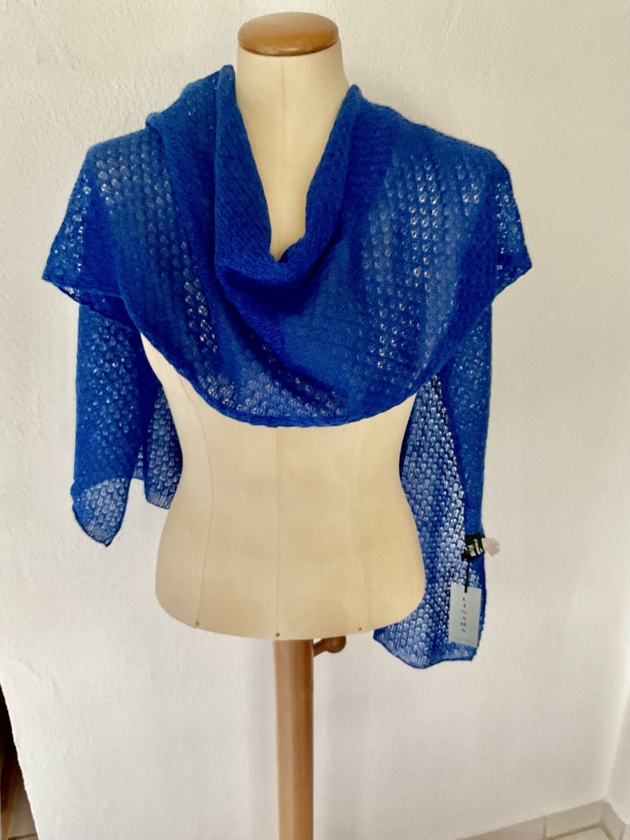 Foulard & Sciarpe: Linara LinenSchal blau – Nuovo (secondo la descrizione) da Wil ZH venduto da RiccardaWegmann 3