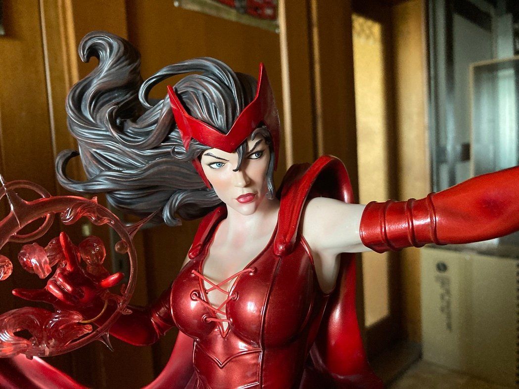 Marvel Statuette: Alpha3 Scarlet Witch Custom Statue 1/4 Marvel Sideshow – Usato da Tafers venduto da tobib_23 2