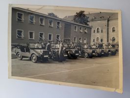 Original Foto Militär Kübelwagen Fahrzeug Rmu