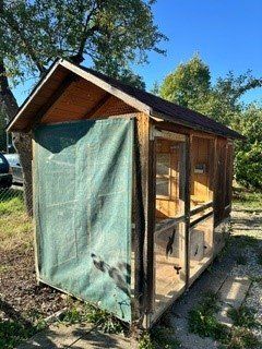 Gabbie, trasporto & Sicurezza: Stabiles Hühnerhaus – Usato da Elgg venduto da Laluciole02 4