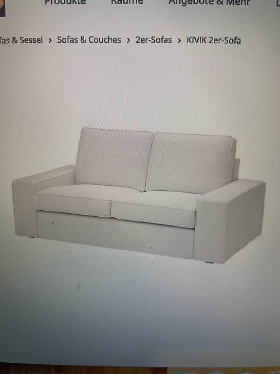 Ikea Sofas: Ikea Kivik Tresund hellbeige bezug – Neu (gemäss Beschreibung) aus Dübendorf von rocki07