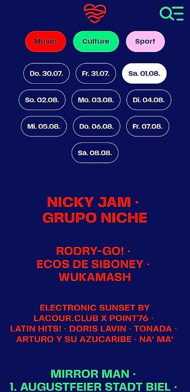 Tickets: 2x Lakelive Biel 01.08. Nicky Jam – Neu und originalverpackt aus Unterentfelden von RioRelham