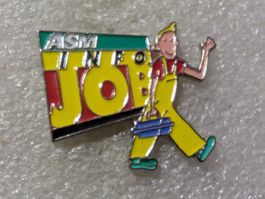 Ansteckpin 87: ASM Info Job