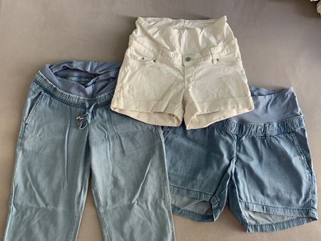 Shorts+pantalon de grossesse Mama XS-S/ Umstandshose+ Shorts
