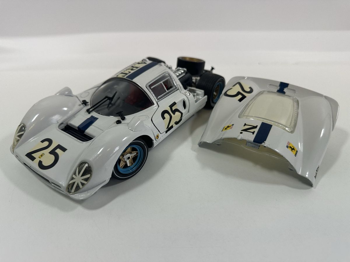 Jouef Modellini d'auto: Ferrari 330 P4 1:18, weiss, Racing, JOUEF EVOLUTION – Usato da Zofingen venduto da rf9_x2xt 6