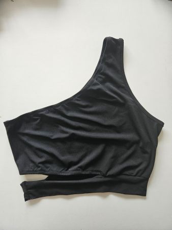 One shoulder Gr.M schwarz von SHEIN