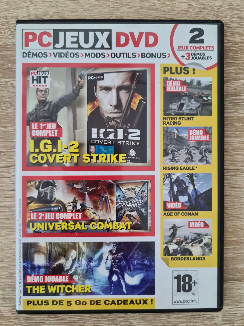 Spiele: IGI 2 + Universal Combat (French Cover) - PC – Gebraucht aus Carouge GE von Gasco