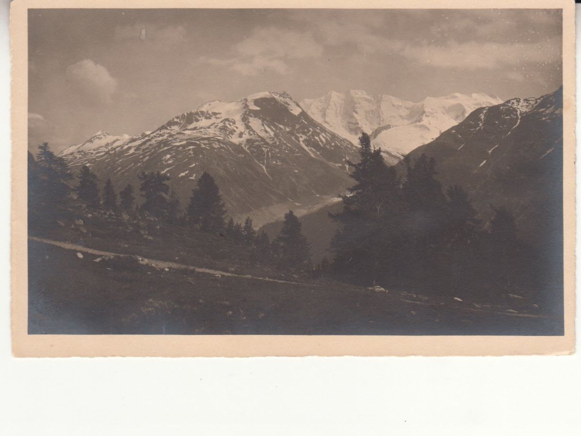 Cartoline postali: Piz Palü ca. 1925 – Usato da Bürglen TG venduto da StampGraf