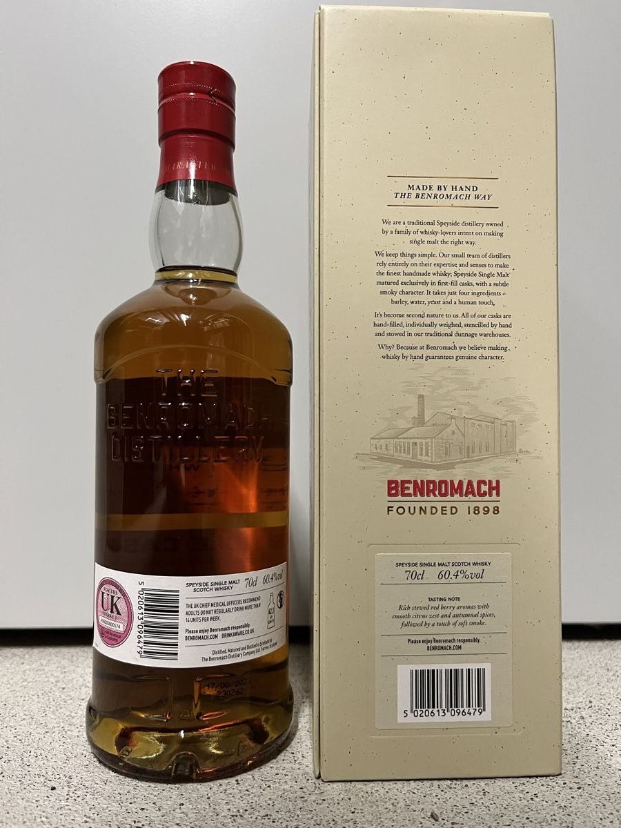 Spirituosen: Benromach 10yo Single Cask 2013 – Neu und originalverpackt aus Mönchaltorf von Drammer 1