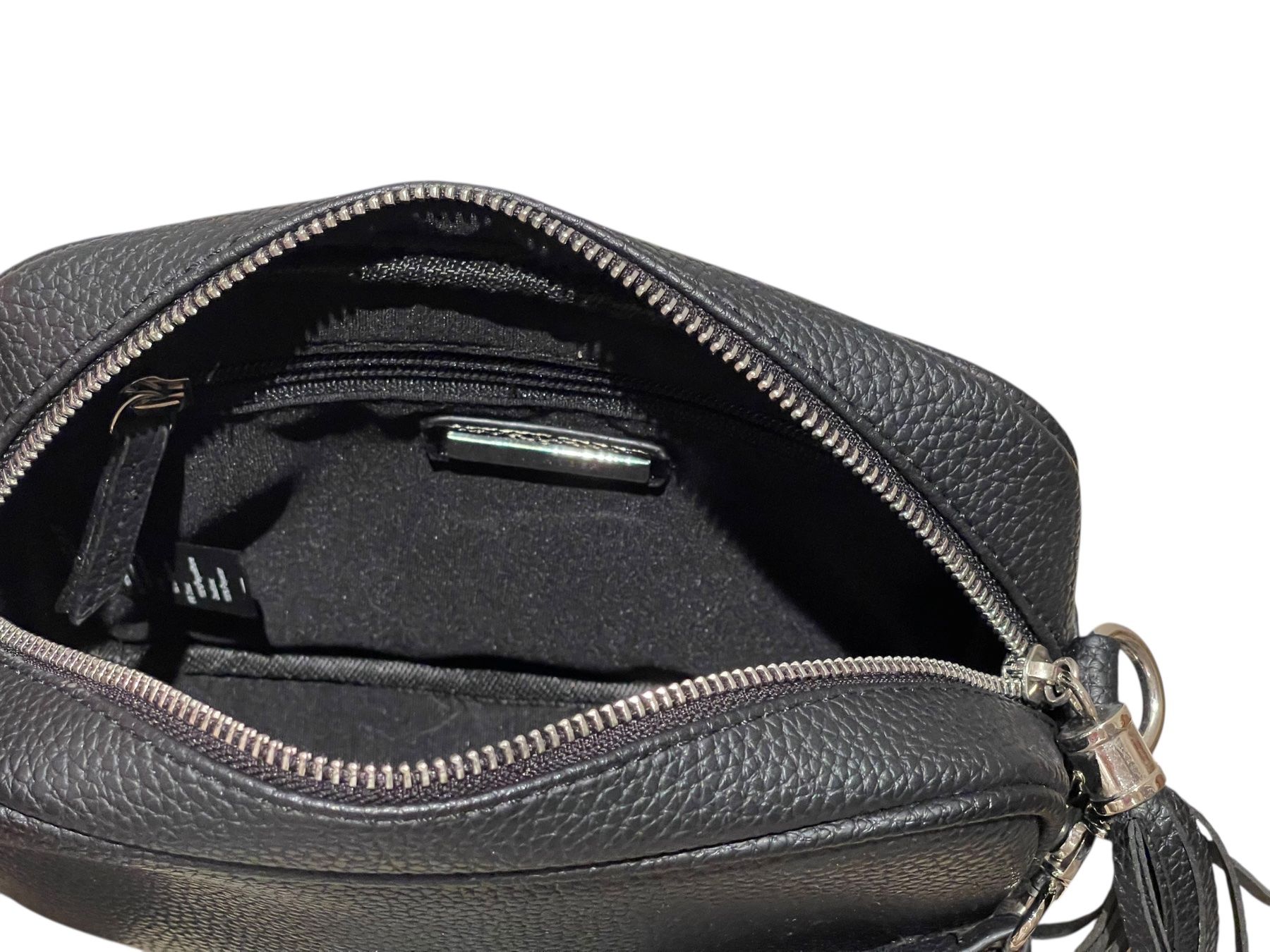 HALLHUBER TASCHE BREITBAND TRENDY SCHWARZ HINGUCKER (Gebraucht) in