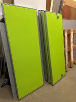 neue Aluna plus Tisch-Trennwand , 1600x600, grau