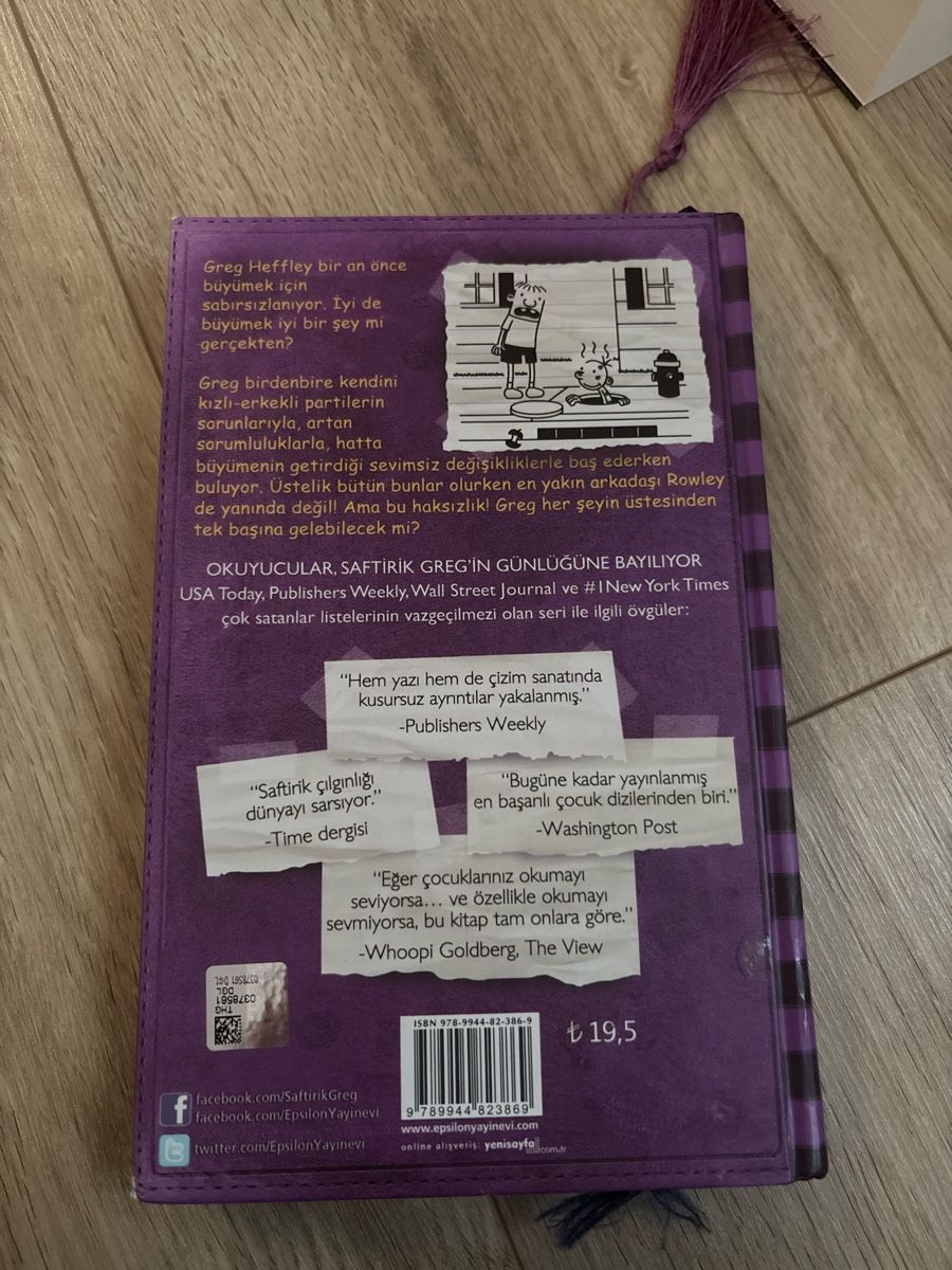 Libri: Buch, Greg‘s Tagebuch Türkisch – Usato da Näfels venduto da hano.degi 1