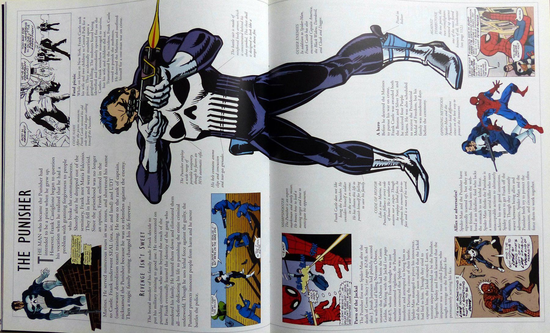Libri: SPIDER-MAN THE ULTIMATE GUIDE HARDCOVER BOOK MARVEL 2001 – Usato da Lugano venduto da YouWantUS 4