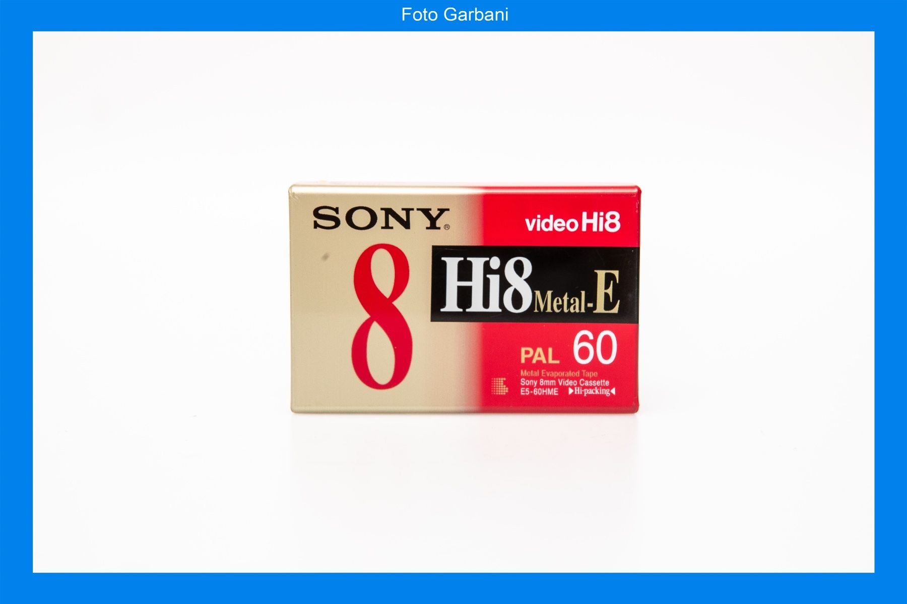 Cassette vuote: Sony E5-60HMEd cassetta Hi8 – Usato da Muralto venduto da FotoGarbani