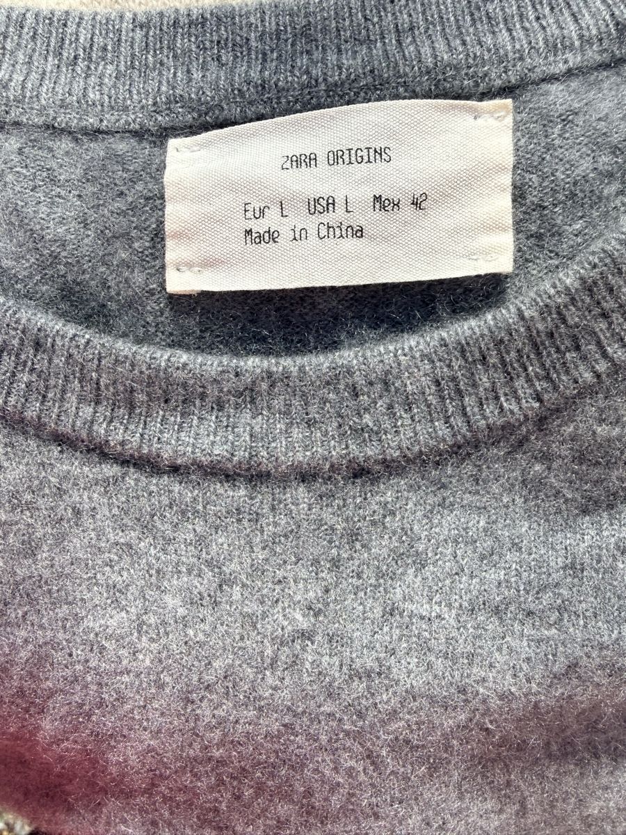 Zara Maglioni & Felpe: Pull Zara Origins Gris, Taille L – Usato da Vétroz venduto da est_xyr5 2