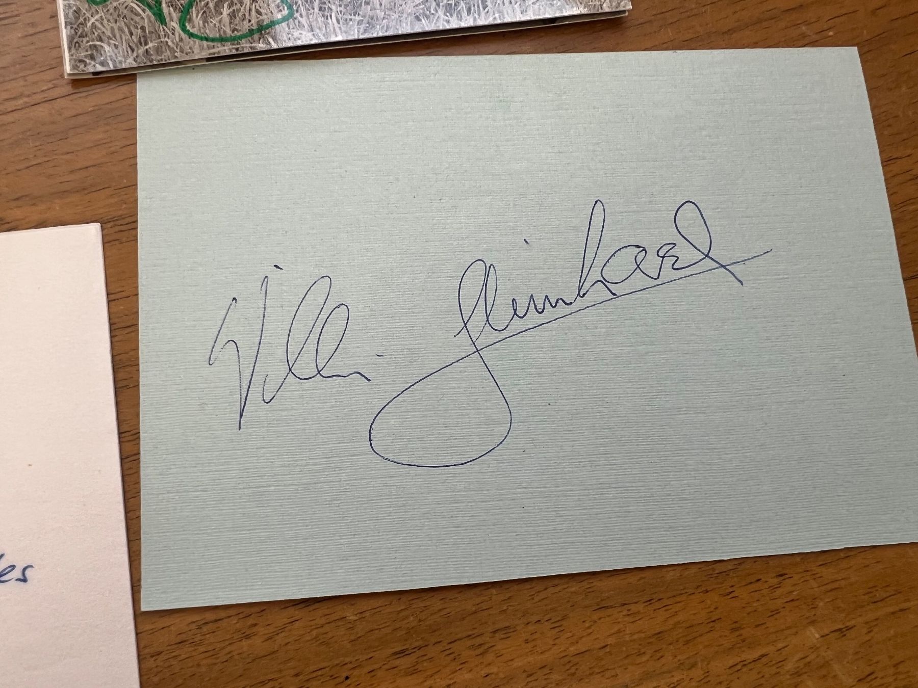 Autografi: Verschiedene Autogramme, Nr 329 – Usato da Glattfelden venduto da maa_qcj8 2