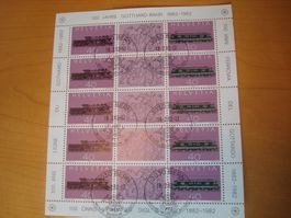 Mk1 RR 100 Ja Gotthard Bahn Block 1982 ET‪ ZUG NUR 75 RP