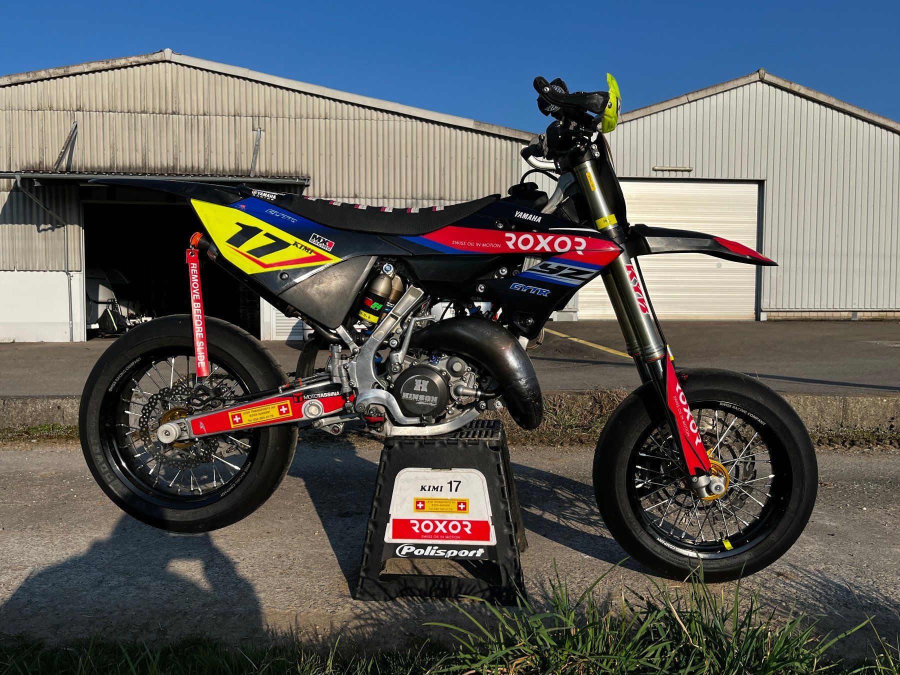 Yamaha Tutti i ricambio per moto: YAMAHA YZ125 Supermoto Kit – Usato da Aadorf venduto da Mr.Porthews 7