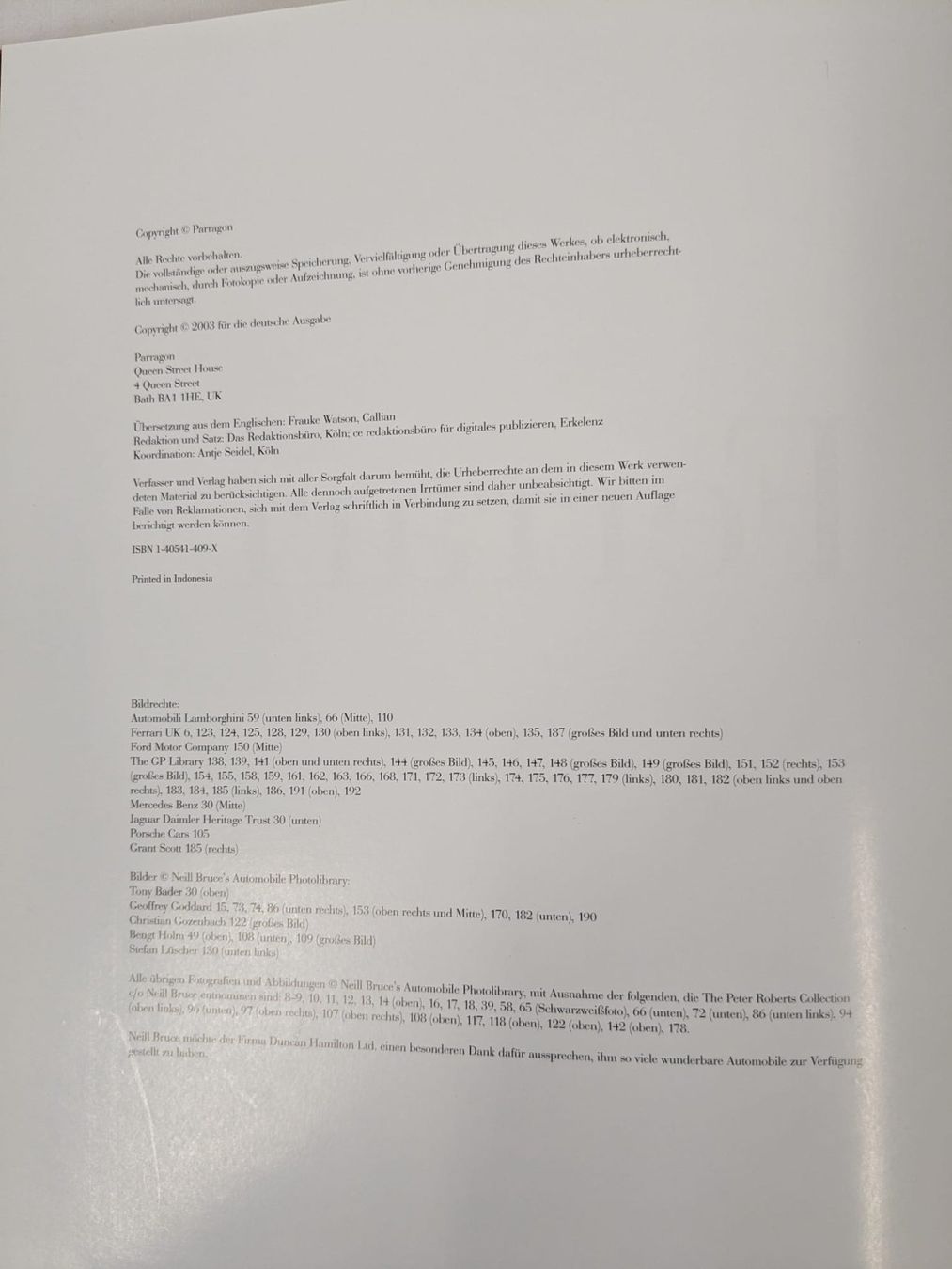 Libri: Ferrari Büchersammlung – Usato da Weinfelden venduto da blaukreuz_brocki_TG 6