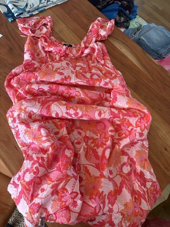 Leichtes Sommerkleid mit Blumenprint,