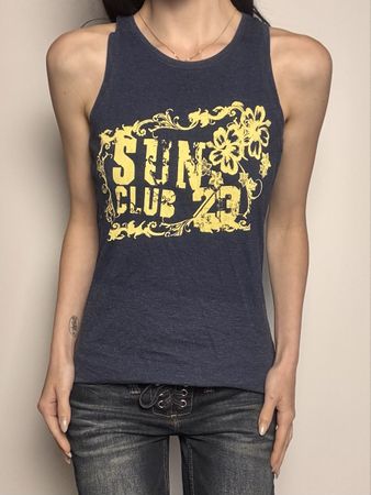 vintage 2000s summer tank top