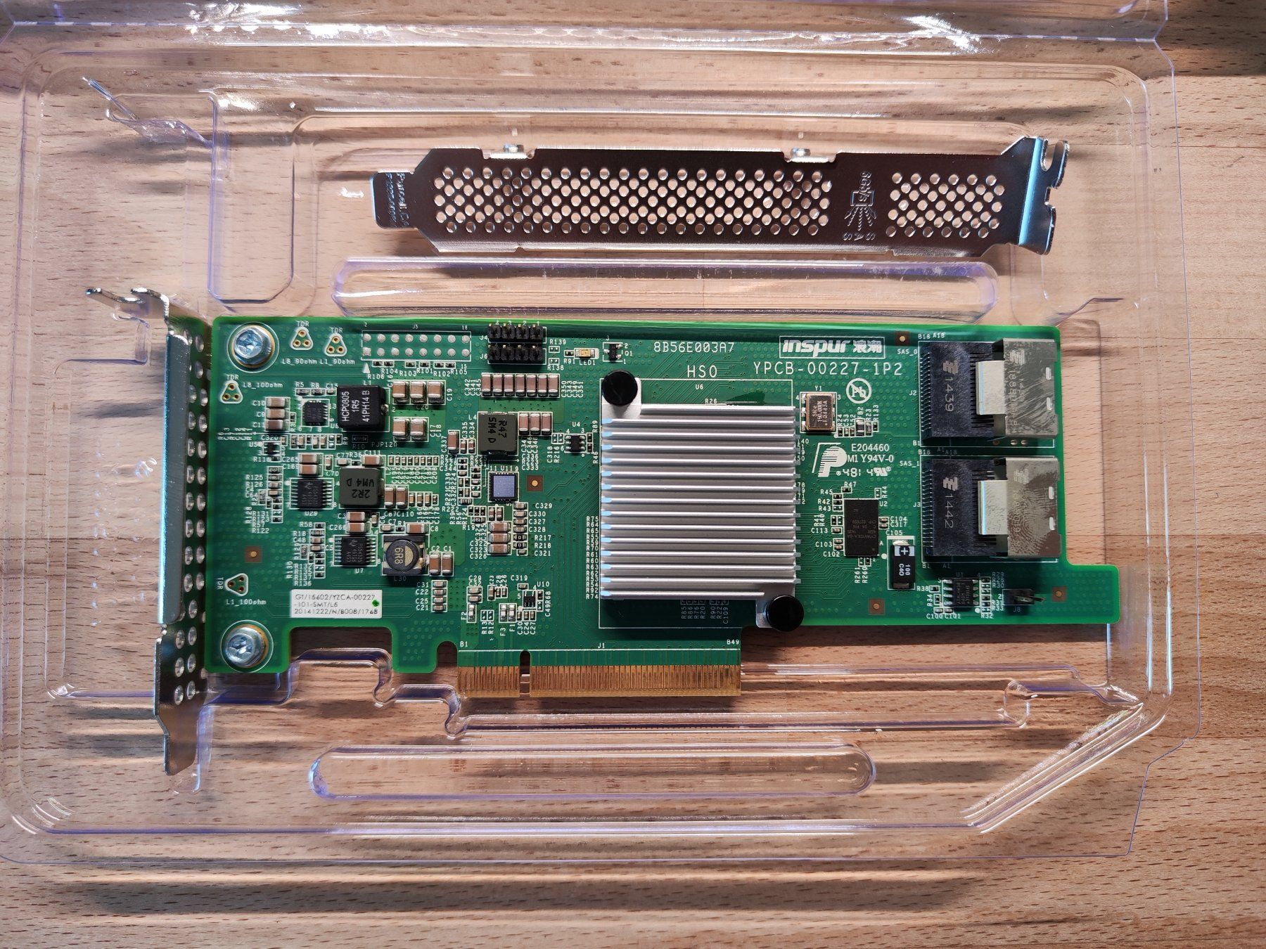 LSI | INSPUR 9207-8i 6Gbps HBA IT Mode (with cables) (Gebraucht) in ...