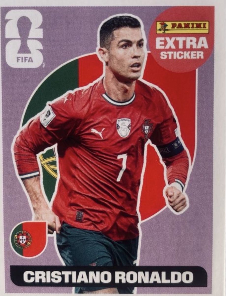Panini Sammelbilder & Trading cards: Panini Extra Sticker Cristiano Ronaldo lila – Neu (gemäss Beschreibung) aus Mönchaltorf von rob_g7rd