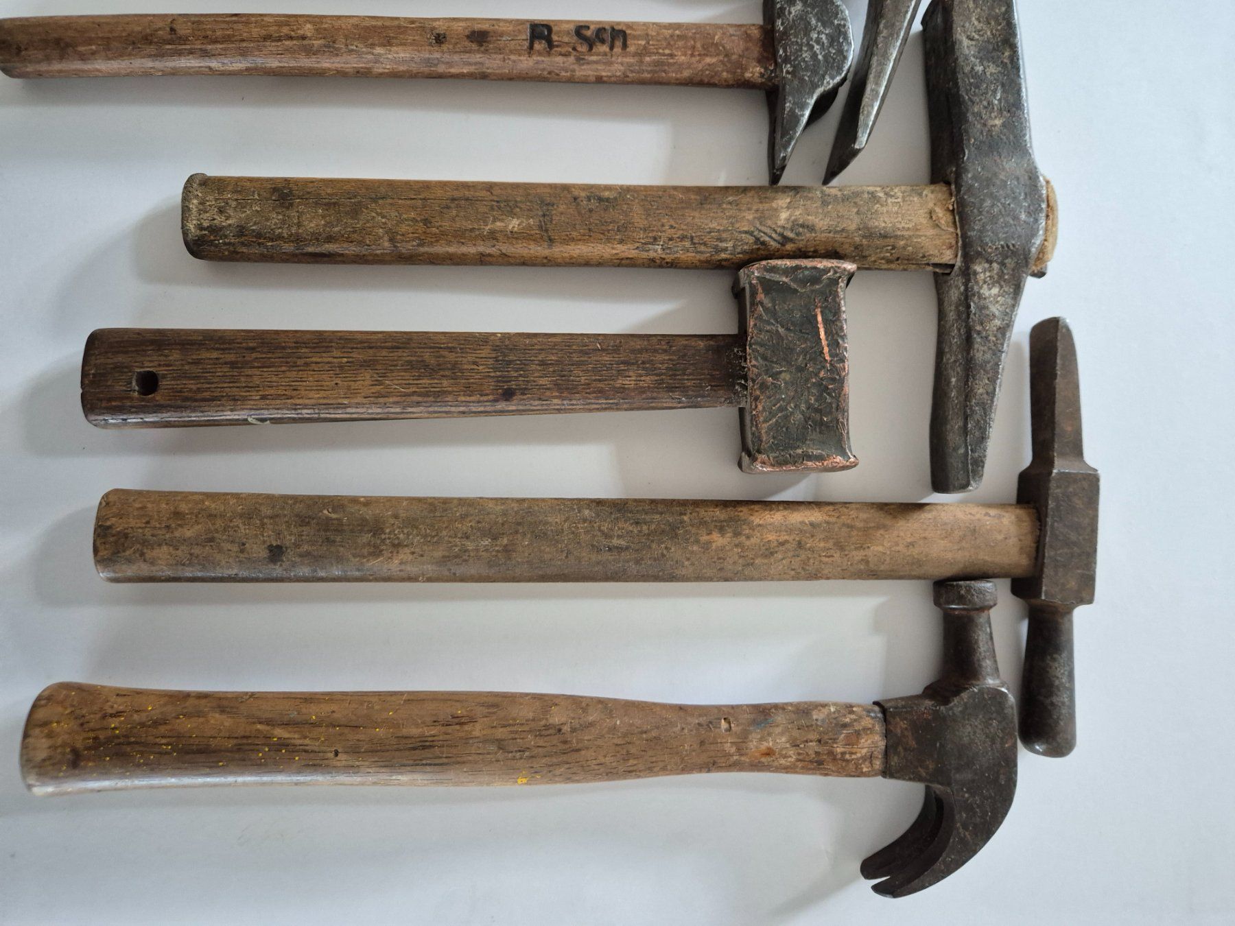 Alle Werkzeuge: Sammlung von 7 alten Hämmern – Gebraucht aus Schlosswil von donmarcos62 4