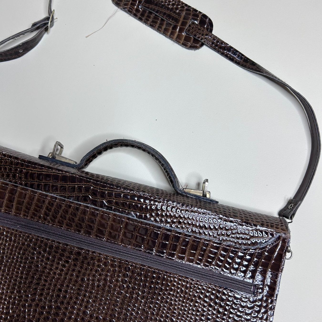 Borse da donna: Vintage Leather Bag – Usato da St. Gallen venduto da look-twice 7