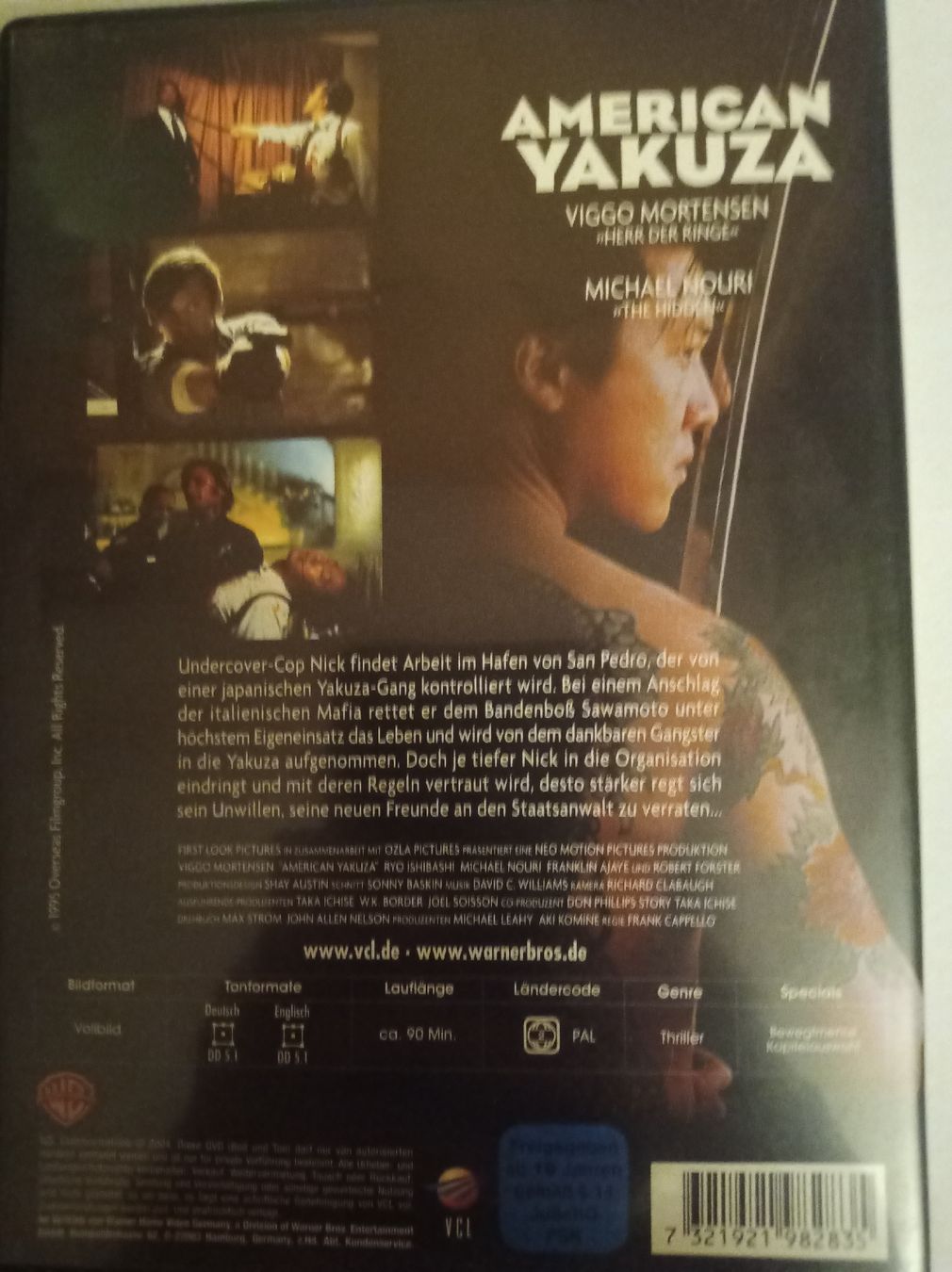 Tutti i DVDs: American Yakuza DVD – Usato da Tann venduto da Veebee6 1