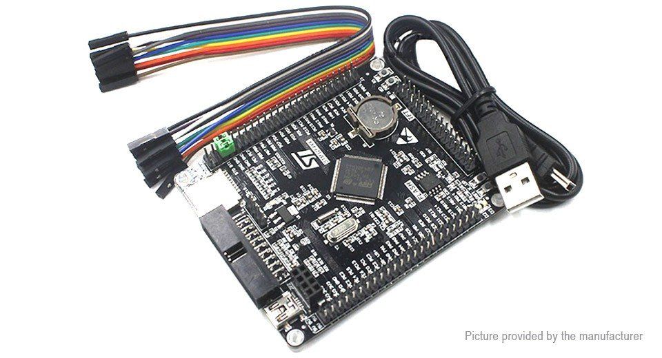 Componenti elettronici: STM32F407VET6 ARM Cortex M4 STM Entwicklungsboard – Nuovo e nell'imballaggio originale da Illnau venduto da diy-shop