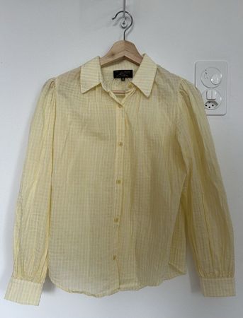 Gelbe Bluse Le Mont Saint Michel Gr. 34