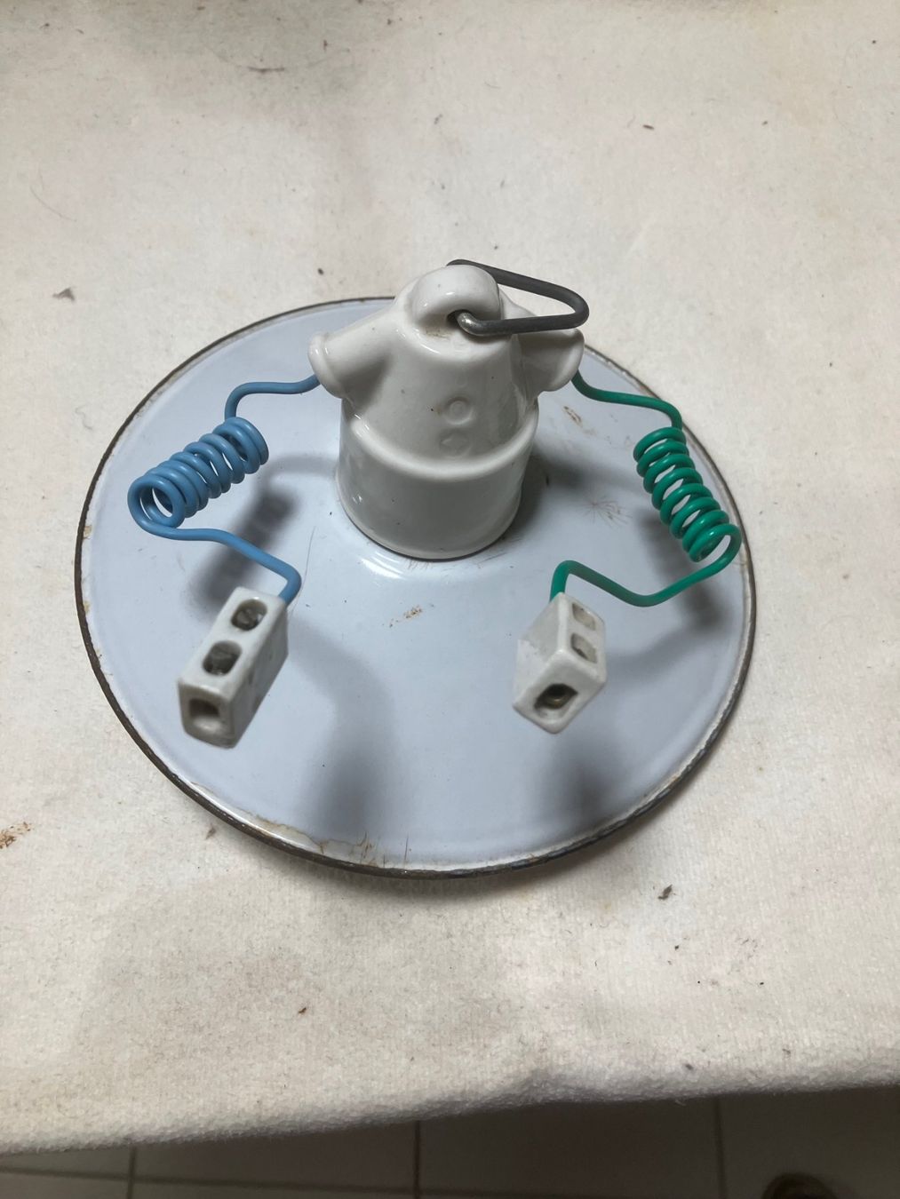 Lampade: Lampada porcellana piu email – Usato da Sagno venduto da ang_fs6n 2