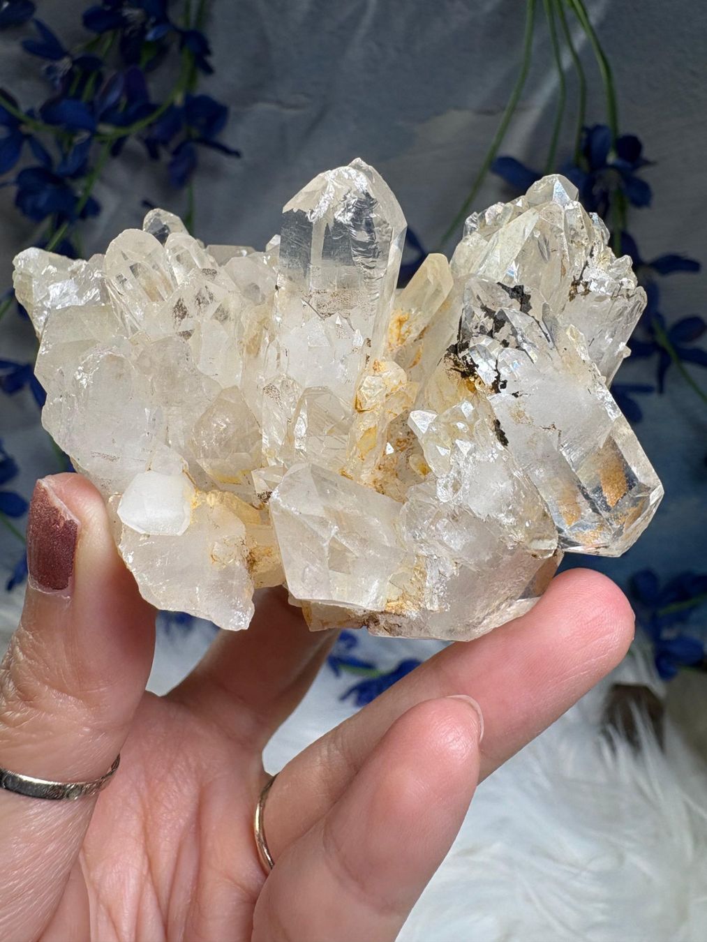 Minerali & Pietre curative: Laotischer Clear Quartz Cluster – Nuovo (secondo la descrizione) da Neuheim venduto da m.hald 7