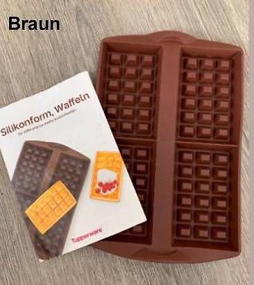 Tupperware Teglie da forno: Silikon - Waffelform, Versch. Farben " Tupperware " NEU – Nuovo e nell'imballaggio originale da Root venduto da Amone01 2