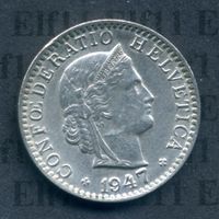 CHF___0.20 1947 stgl 20 Rappen