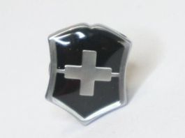 Schweizerkreuz Victorinox Pin Schwarz neu