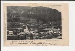AK 1902 Saanen Ansicht von Süden
