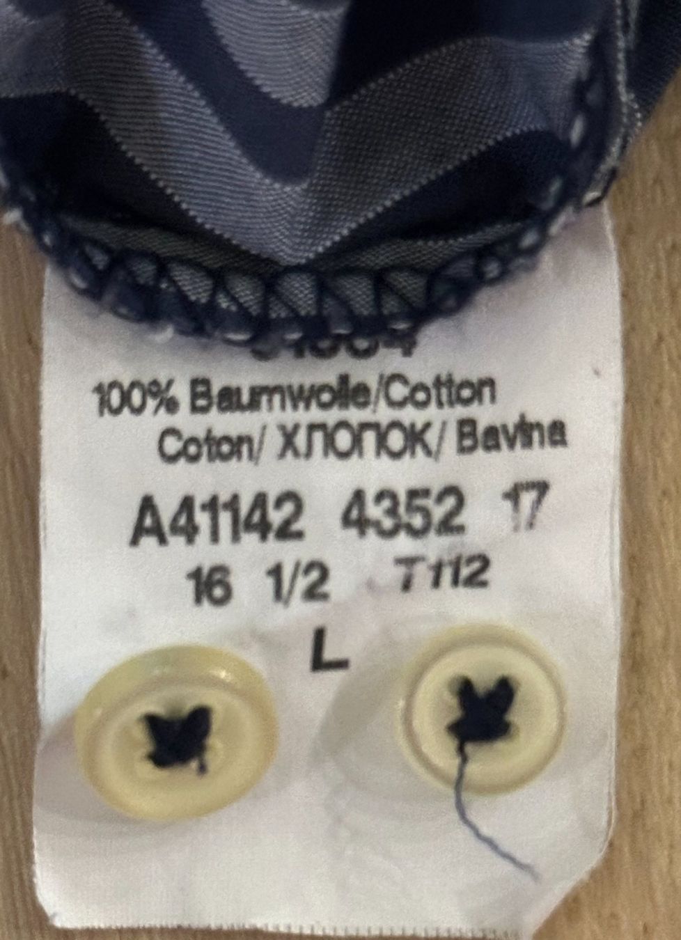 Camicie: Hemd - blau gestreift - Pure - Gr- L - TOP – Nuovo (secondo la descrizione) da Dübendorf venduto da san_tt6m 9