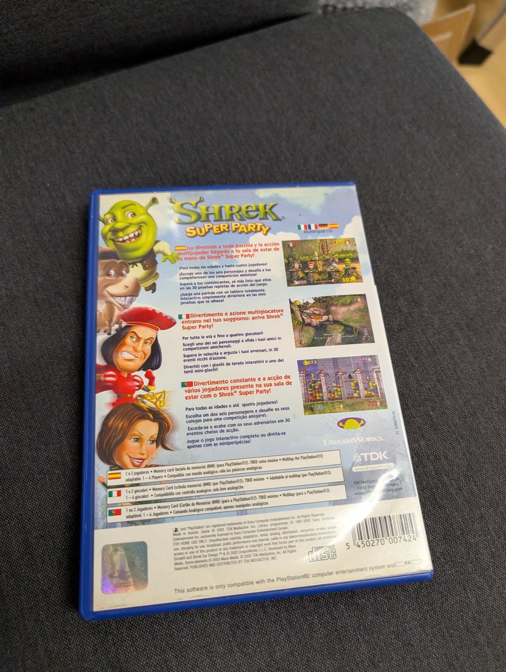 Spiele: Shrek super party Sony playstation 2 – Gebraucht aus Giubiasco von Ticinerd 1