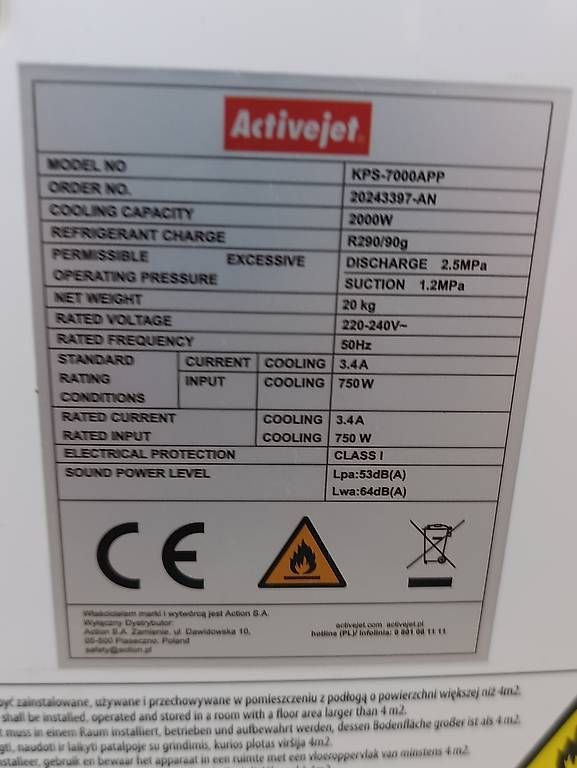 Condizionatori: Mobiles Klimagerät – Usato da Müllheim Dorf venduto da tec_lt67 1
